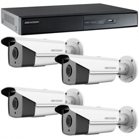 Surveillance Kit 4 rooms HDCVI FULL HD