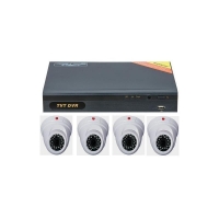 TVT interior surveillance DVR Kit 4 cameras